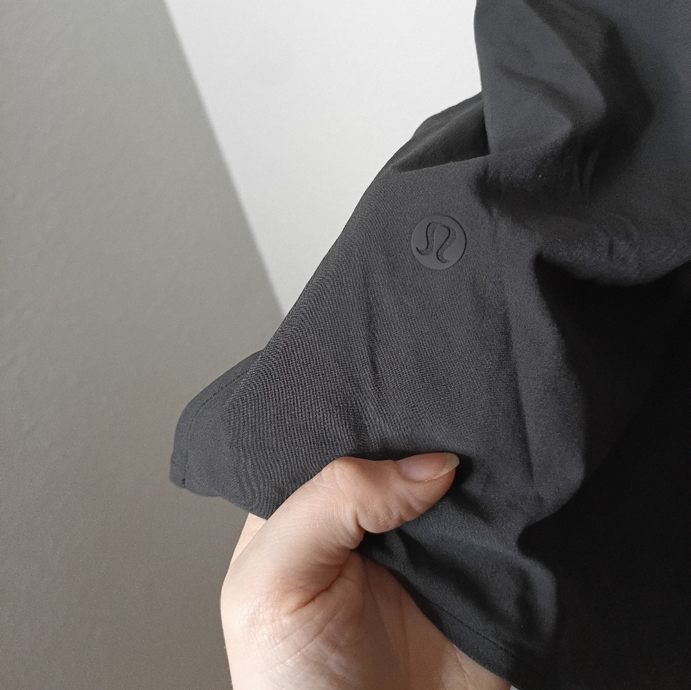 Lululemon On the Move Gray Button Down Long Sleeve Blouse - Picture 8 of 12